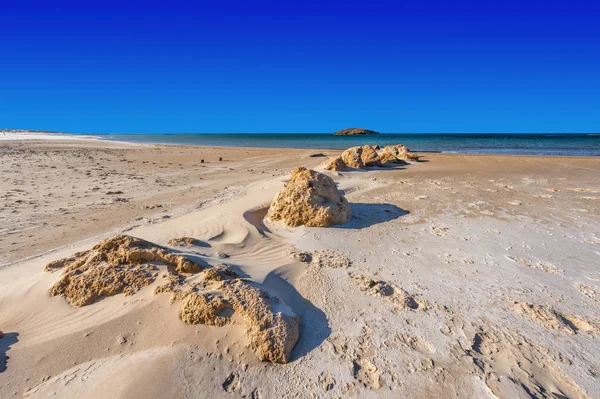 Israel stranden av Medelhavet — Stockfoto