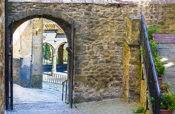 Castiglion Fiorentino città italiana — Foto Stock