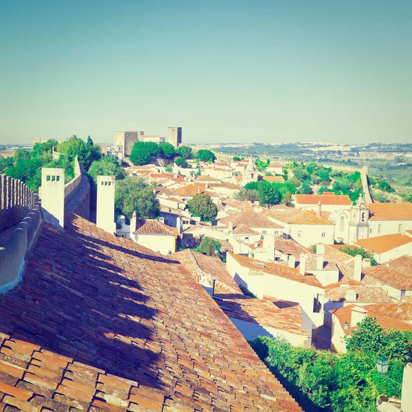 Obidos auf portugal — Stockfoto