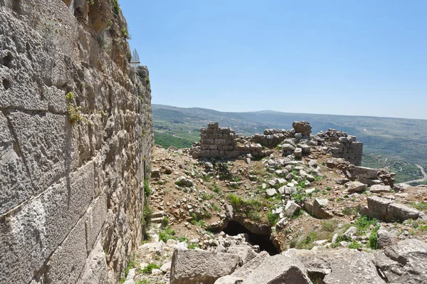 Nimrod Fortress w Izraelu — Zdjęcie stockowe