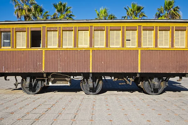 Retro spoorweg vervoer in Israël — Stockfoto