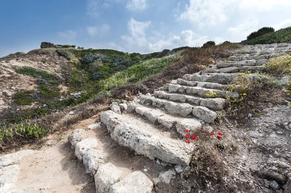 Merdivenlerden kalıntıları — Stok fotoğraf