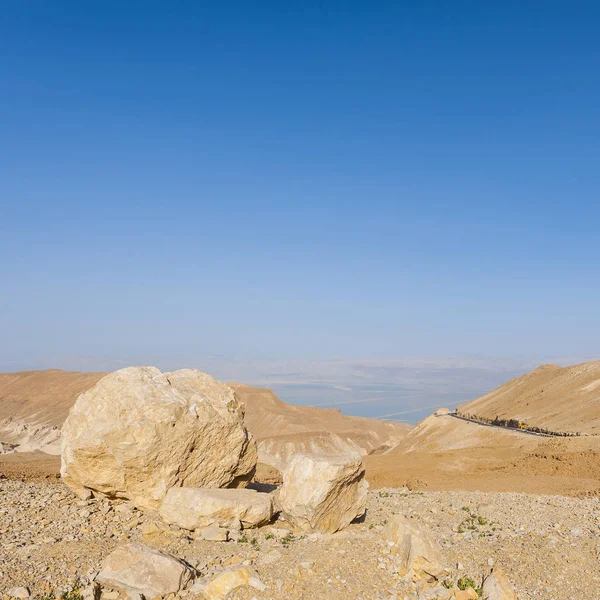 Steenwoestijn in Israël — Stockfoto