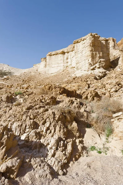 El desierto de piedra en Israel — Foto de Stock