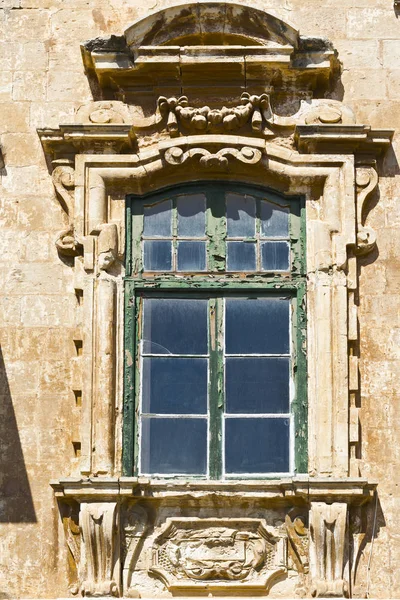 Janela maltesa em Valletta — Fotografia de Stock