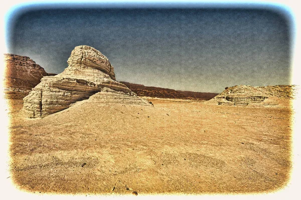 Negev Desert in Israel — Stock Photo, Image