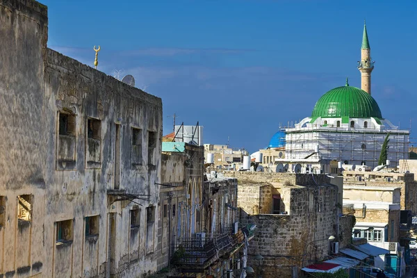 Мечеті в Старому місті Акко — стокове фото