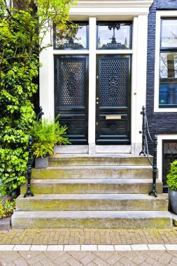 Painted Door in Amsterdam