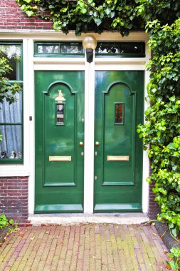 Painted Door in Amsterdam