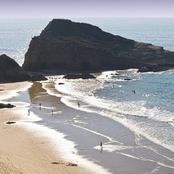 Plage de sable au Portugal — Photo