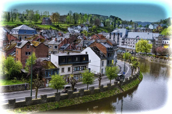 Belgian City of La Roche — Stock Photo, Image