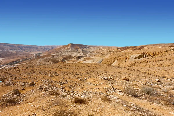 İsrail 'de Negev Çölü — Stok fotoğraf