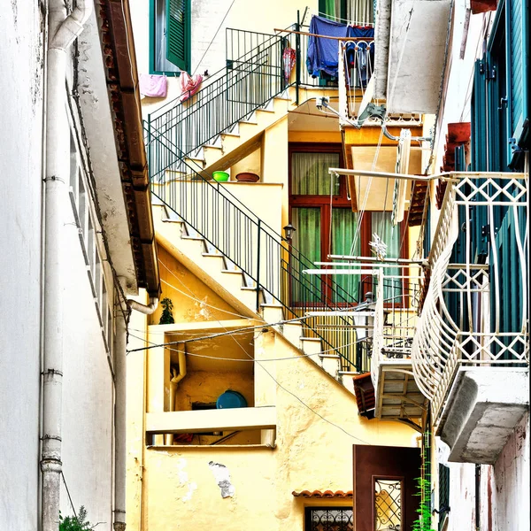 Calle como escaleras — Foto de Stock