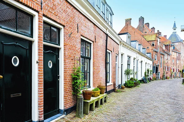 Typowe domy w Holandii — Zdjęcie stockowe