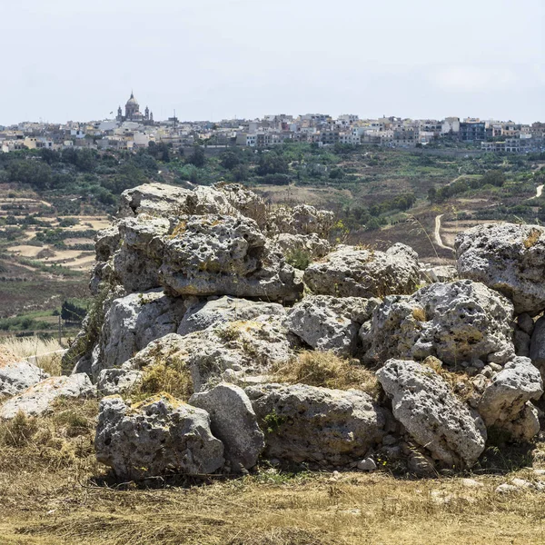 Megalithic Temple on Malta — Stock Photo, Image