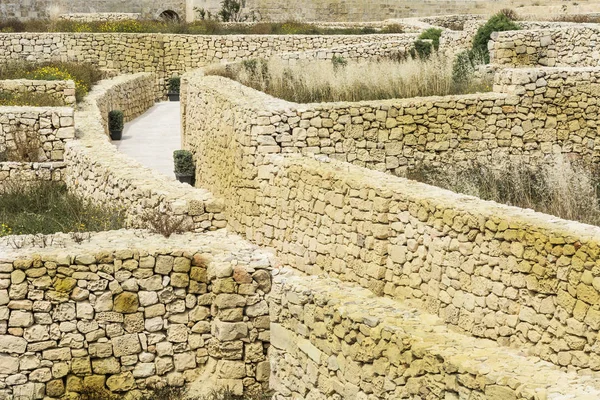 Labyrint van straatjes in de citadel — Stockfoto
