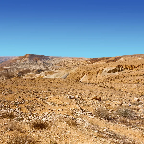 Negev woestijn in Israël — Stockfoto