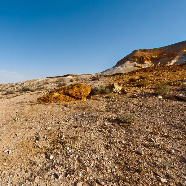 Negev woestijn in Israël — Stockfoto