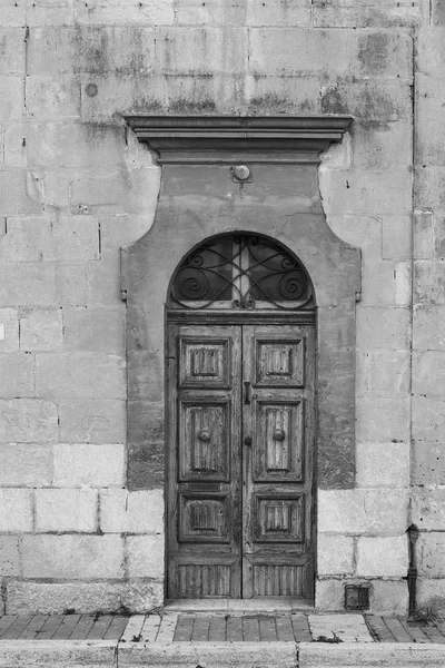 Porta maltesa tradicional — Fotografia de Stock