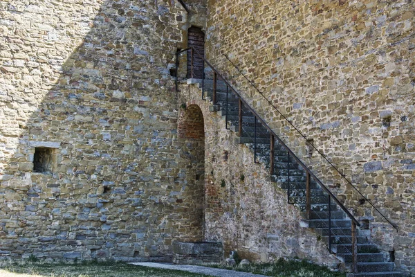 Fortezza nella città italiana di Castiglion Fiorentino — Foto Stock