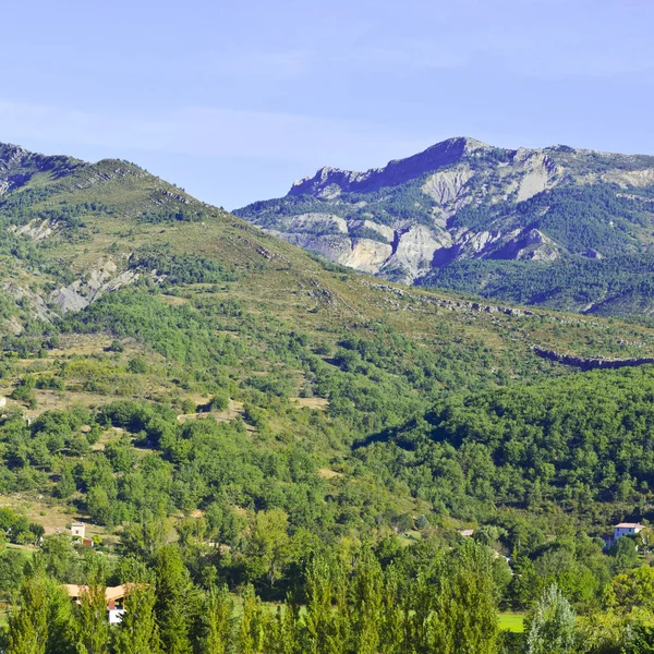 フランス南東部の高山景観 — ストック写真