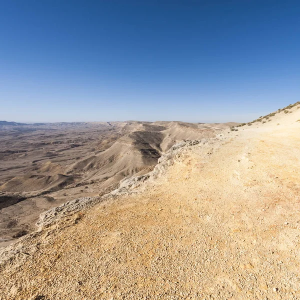 Краєвид пустелі в Ізраїлі — стокове фото