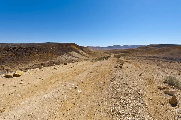 Paisaje del desierto en Israel —  Fotos de Stock