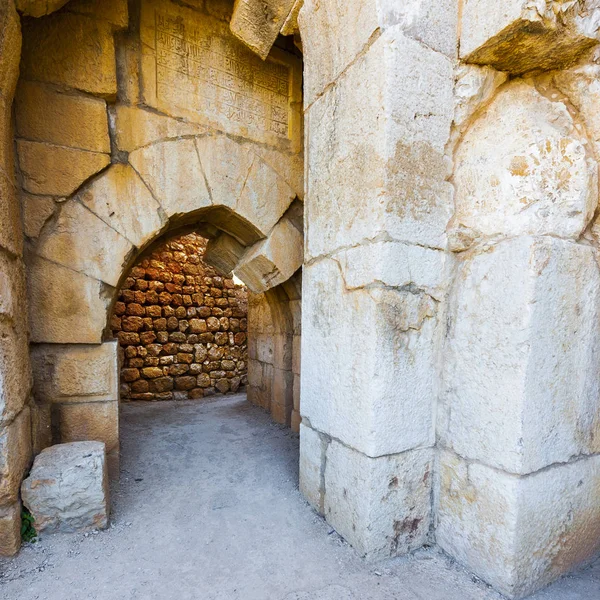 Nimrod Fortress w Izraelu — Zdjęcie stockowe