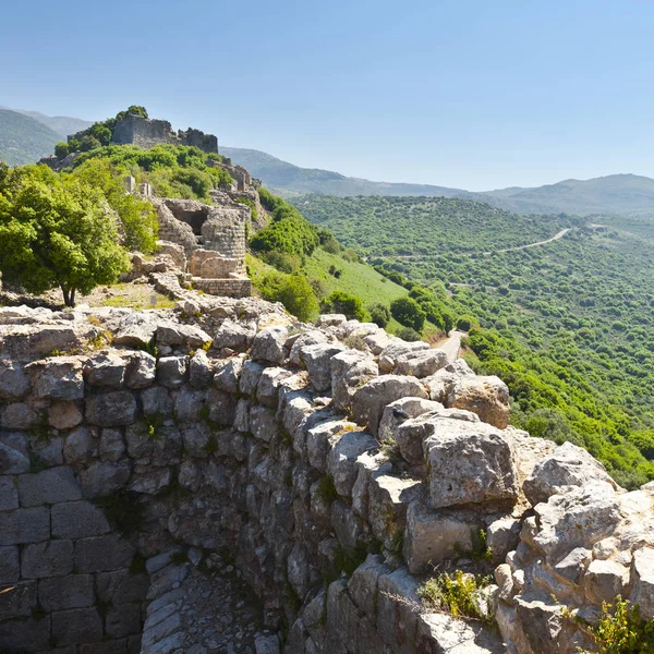 Nimrod festung in israel — Stockfoto