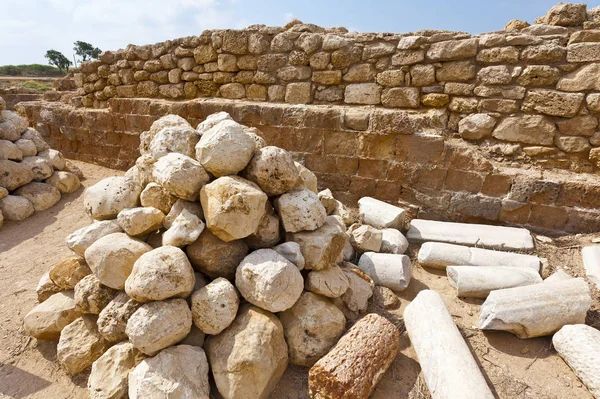 イスラエルのアポロニアのバリスタ石 — ストック写真