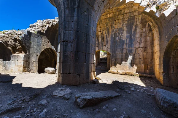 Nimrod Fortress w Izraelu — Zdjęcie stockowe