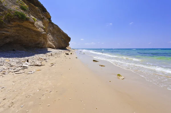 La mer Méditerranée en Israël — Photo