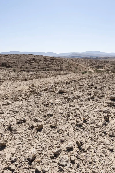 Paisagem do deserto em Israel — Fotografia de Stock