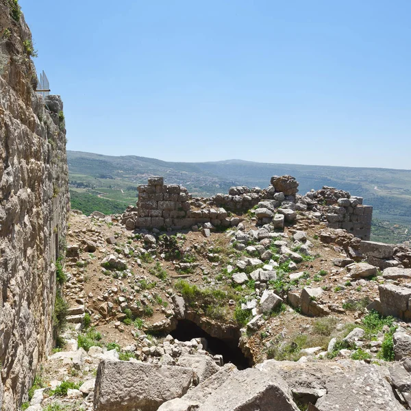 Nimrod Fortress w Izraelu — Zdjęcie stockowe