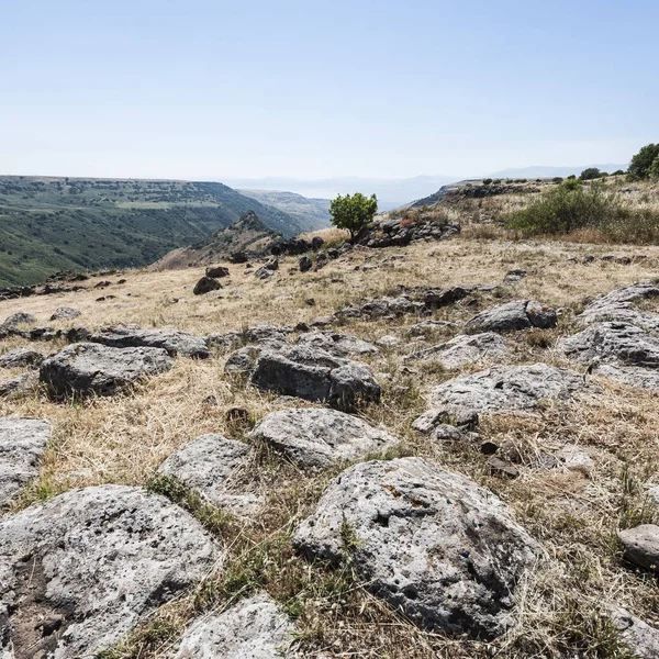 Wzgórza Golan w Izraelu — Zdjęcie stockowe