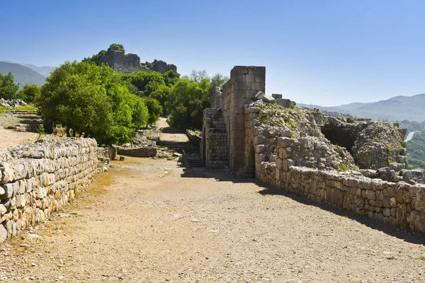 Крепость Нимрод в Израиле — стоковое фото