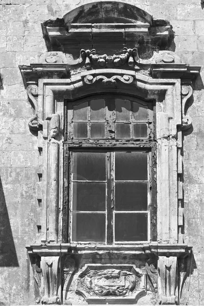 Máltai ablakában Valletta — Stock Fotó
