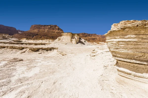 El desierto de piedra en Israel — Foto de Stock