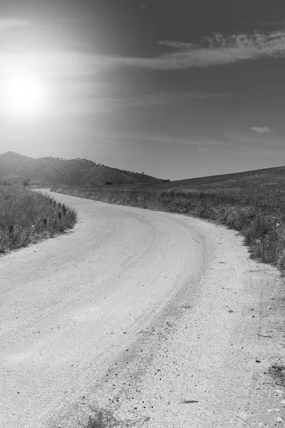 Sicilya manzara gündoğumu