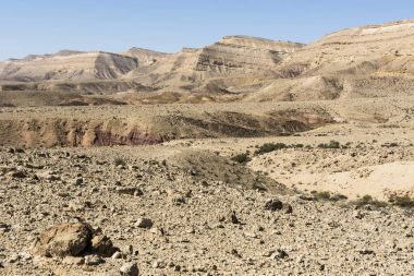 İsrail kayalık çöl