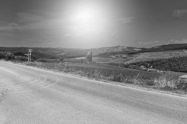 İtalya mahzeninde gündoğumu — Stok fotoğraf