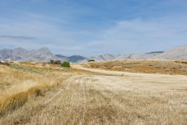 Sabahları İspanyol manzara