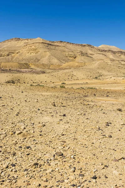 Rock formations in Israel desert — Stock Photo, Image