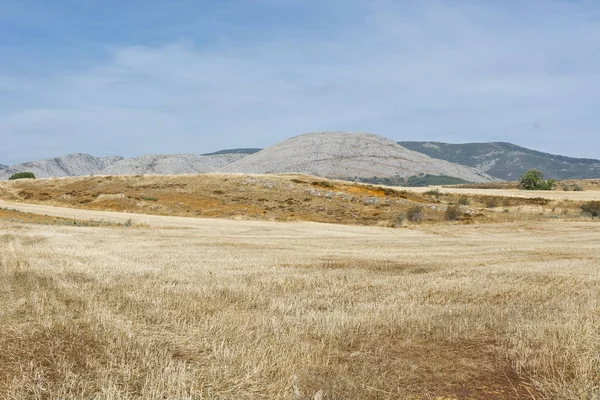 Spanska landskap på morgonen — Stockfoto