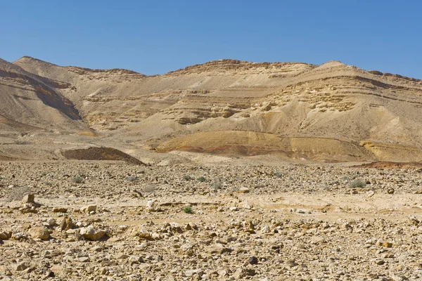 Вадіс і кратери в пустелі — стокове фото