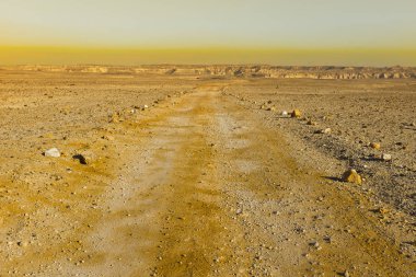 İsrail 'de Negev Çölü 