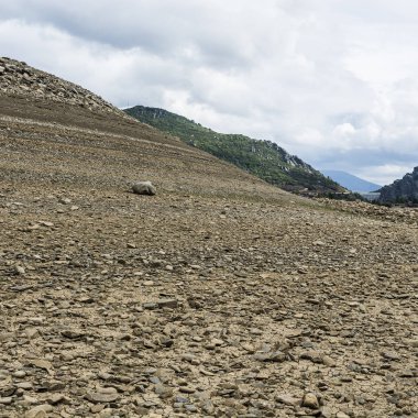 Cantabria Dağları'nın dramatik görünüm