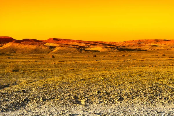 Deserto colorido em Israel . — Fotografia de Stock