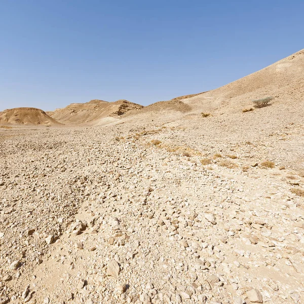 우울과 공 허의 이스라엘의 사막. — 스톡 사진