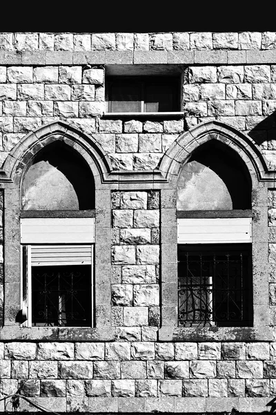 Arabische Architektur von acre in israel. — Stockfoto